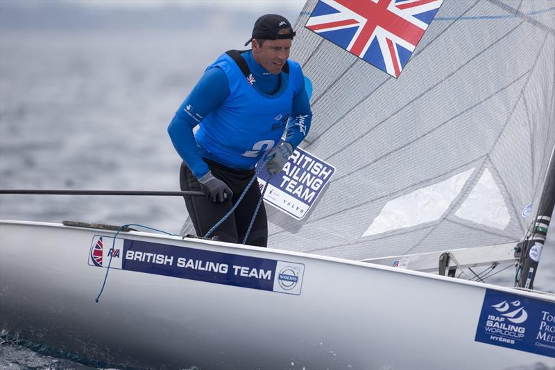 Finn bronze for Ed Wright at ISAF Sailing World Cup Hyères - photo © Richard Langdon / British Sailing Team