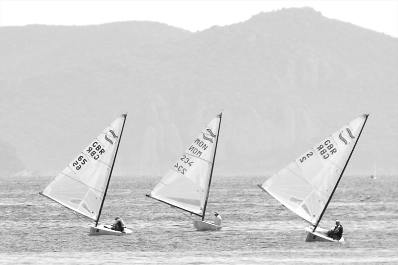 All set for the Finn World Masters photo copyright Robert Deaves taken at Nautical Club of Kavala and featuring the Finn class