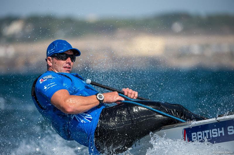 Ed Wright announces his Tokyo 2020 Olympic Campaign photo copyright Ricardo Pinto taken at COYCH Hyeres and featuring the Finn class