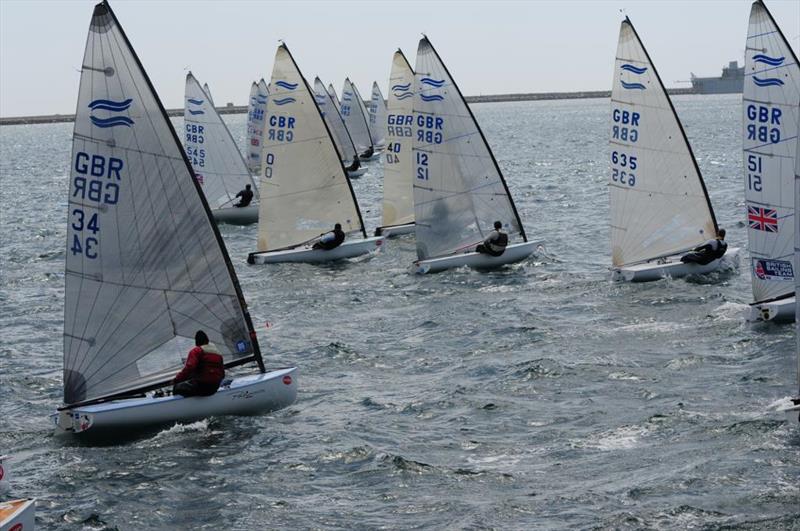 Ronstan Finn Nationals at the WPNSA photo copyright Richard Phillips taken at Weymouth & Portland Sailing Academy and featuring the Finn class