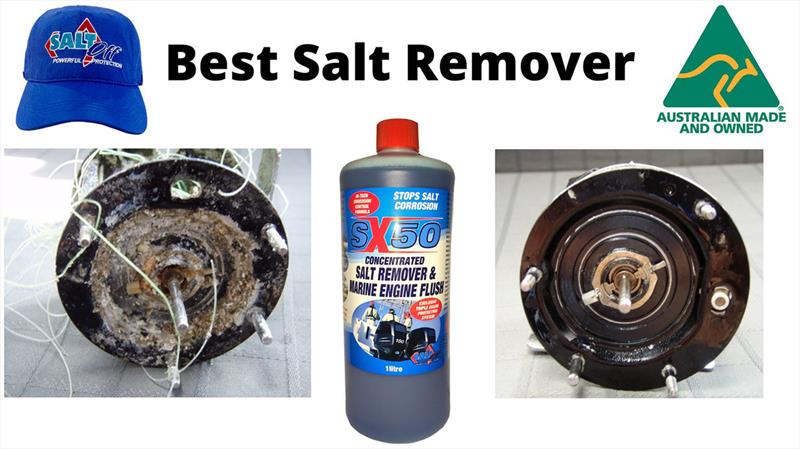 Best Salt Remover photo copyright Salt Off taken at  and featuring the Fishing boat class