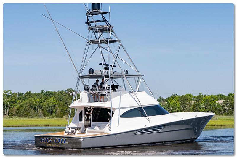 64 Big Oil photo copyright Viking Yachts taken at  and featuring the Fishing boat class