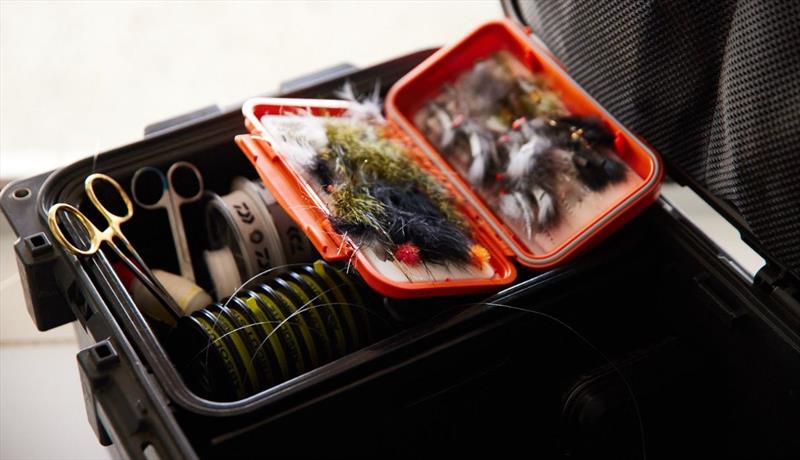 Essentials for the start of the trout season - photo © Spot On Fishing Hobart