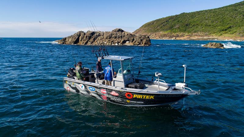 Fishing sensation, Michael Guest, reveals some of his top tips for seasonal fishing; including hooking a trophy Spanish Mackerel in Autumn whilst onboard his 7600 Yellowfin Centre Console photo copyright Yellowfin taken at  and featuring the Fishing boat class