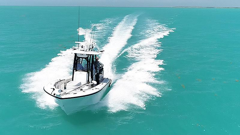 Ocean Legacy visits Key West, Florida photo copyright Yellowfin taken at  and featuring the Fishing boat class