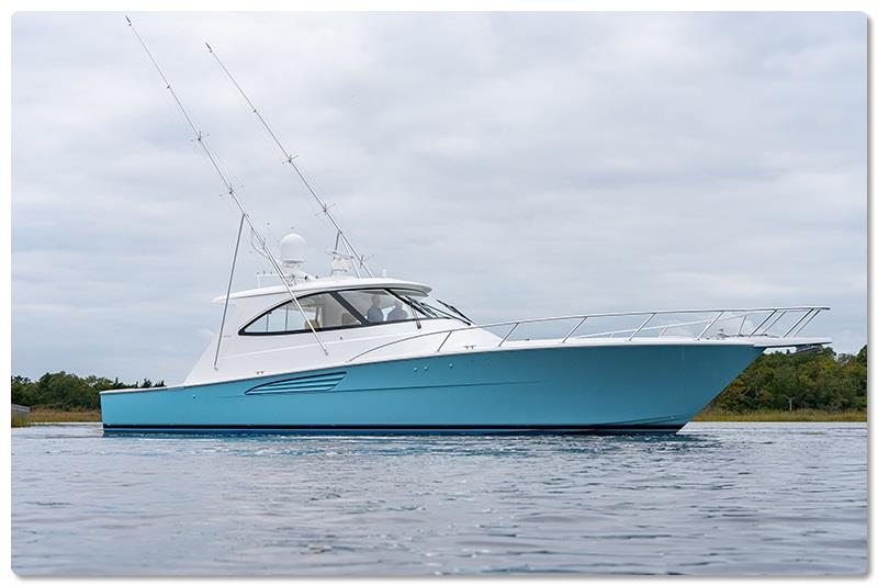 54 Open photo copyright Viking Yachts taken at  and featuring the Fishing boat class