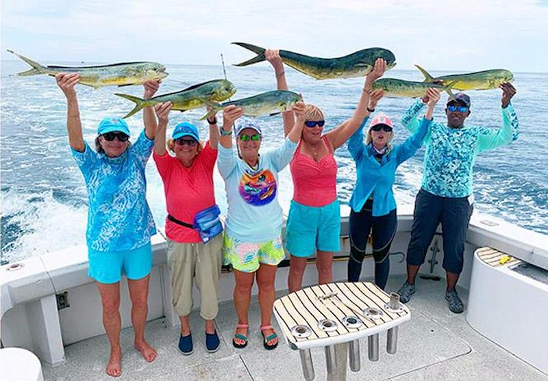 Rise in female angler participation photo copyright Ladies, Let's Go Fishing taken at  and featuring the Fishing boat class