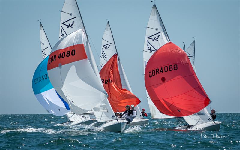 Flying Fifteen National Championship at Hayling Island day 2 - photo © Peter Hickson
