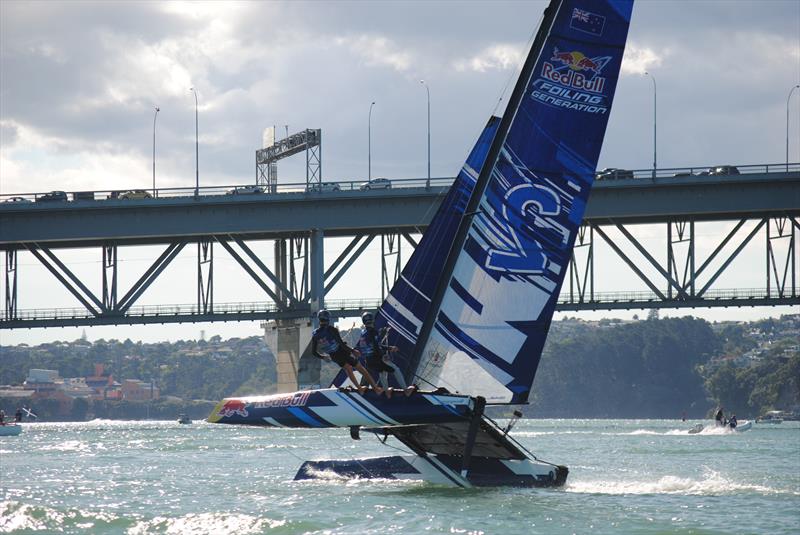 RNZYS to host the 2018 Red Bull Foiling Generation 2018 New Zealand photo copyright RNZYS taken at Royal New Zealand Yacht Squadron and featuring the Flying Phantom class
