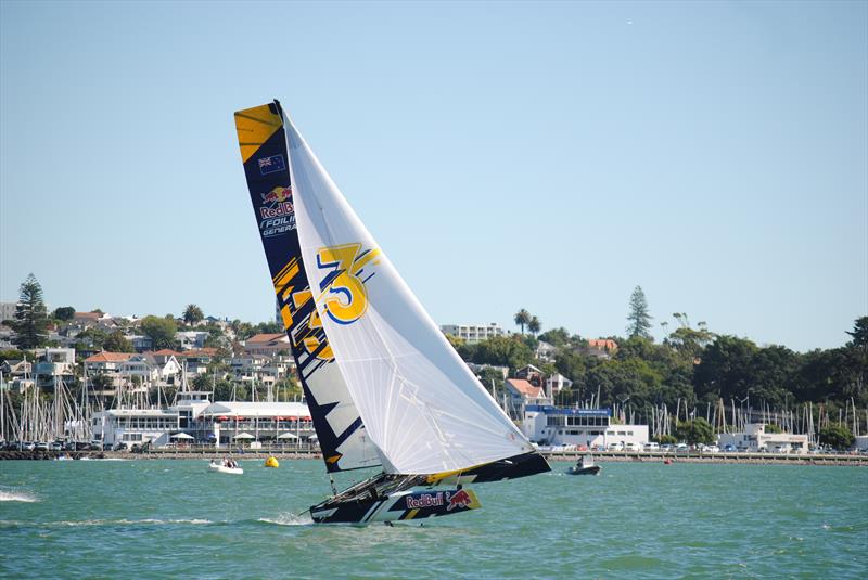 RNZYS to host the 2018 Red Bull Foiling Generation 2018 New Zealand photo copyright RNZYS taken at Royal New Zealand Yacht Squadron and featuring the Flying Phantom class