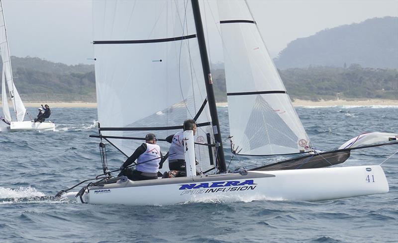 2019 Coffs Harbour Catamaran Classic  photo copyright Ian Humphries taken at Coffs Harbour Yacht Club and featuring the Formula 18 class