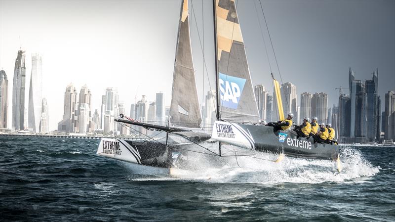New-look SAP Extreme Sailing Team returns for 2017 photo copyright Tristan Stedman taken at  and featuring the GC32 class