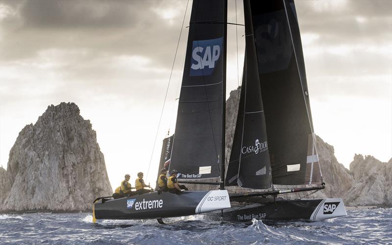 Extreme Sailing Series™ Los Cabos 2018 - Day Four - SAP Extreme Sailing Team photo copyright Lloyd Images taken at  and featuring the GC32 class