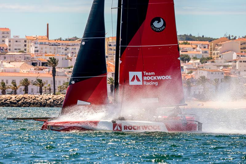 Team Rockwool Racing fired the afterburners in today's final three races, posting a 2-1-1 on day 3 of the GC32 Racing Tour Lagos Cup photo copyright Sailing Energy / GC32 Racing Tour taken at Clube de Vela de Lagos and featuring the GC32 class