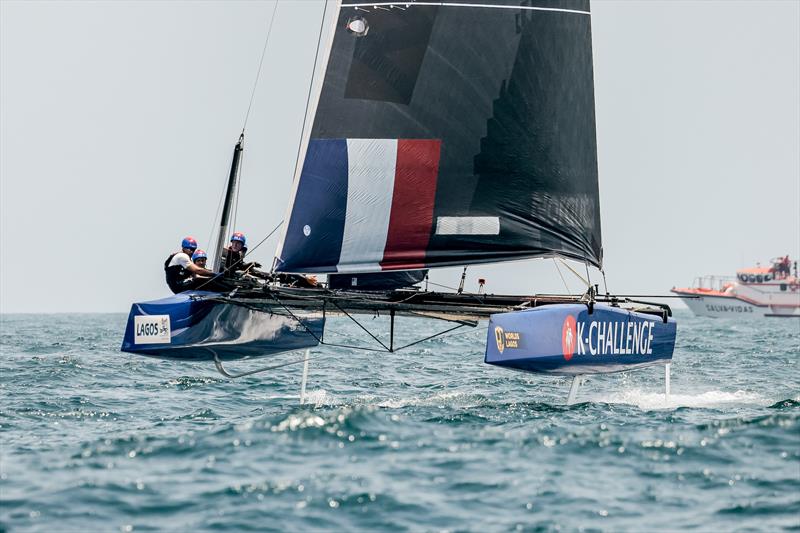 Challenge Team France was top scorer - GC32 Racing Tour . Lagos World Championships - Day 2 - July, 2022 photo copyright Sailing Energy / GC32 Racing Tour taken at Clube de Vela de Lagos and featuring the GC32 class
