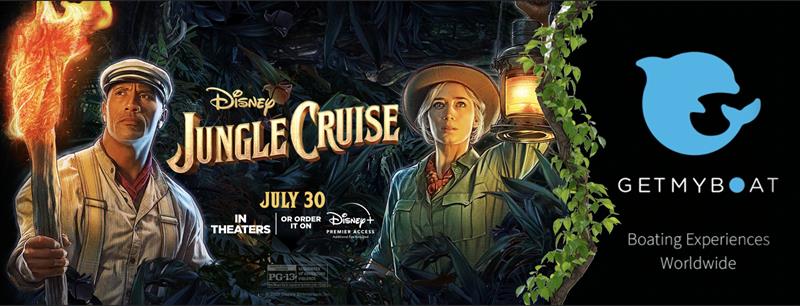 GetMyBoat is celebrating the release of Disney's “Jungle Cruise” photo copyright Disney / GetMyBoat taken at  and featuring the  class