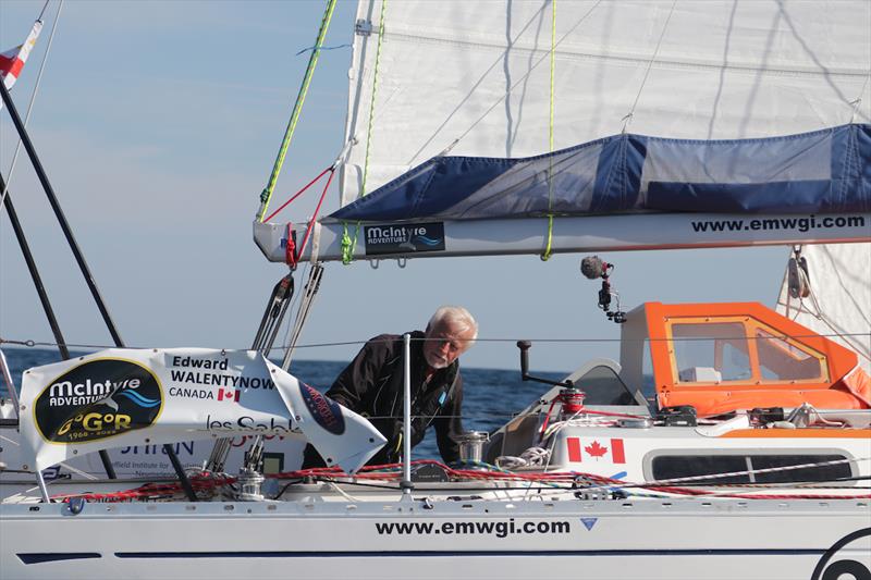Edward Walentynowicz (Canada) was pondering retirement photo copyright GGR2022 / Etienne Messikommer taken at  and featuring the Golden Globe Race class