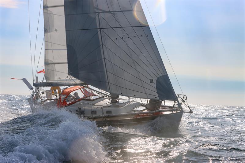 Jeremy Bagshaw's well-sailed Olleanna, the smallest boat of the fleet, has been holding her own against bigger, faster boats photo copyright Nora Havel/GGR2022 taken at  and featuring the Golden Globe Race class