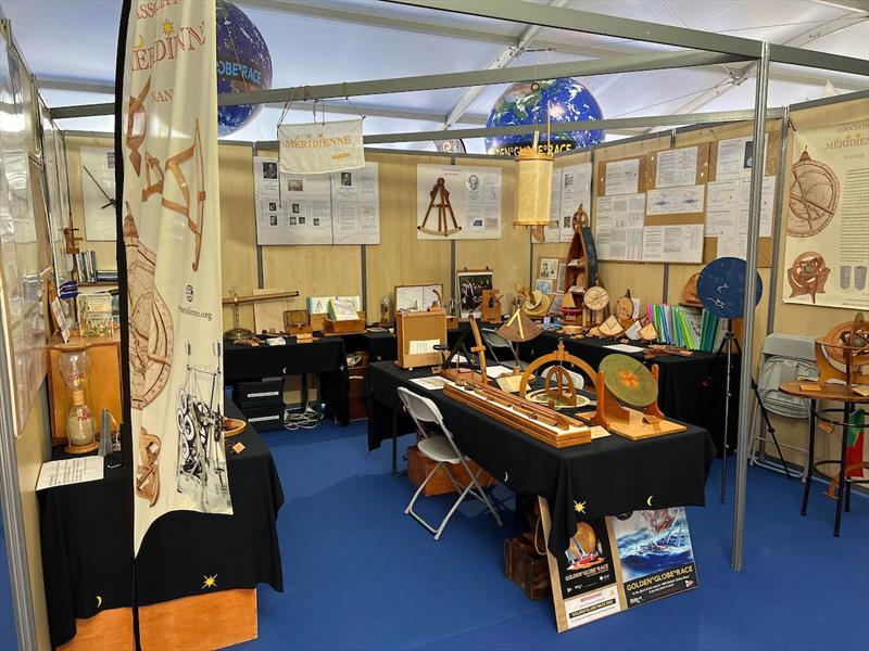 ARCHIVE, 2022 GGR RACE VILLAGE: Association Méridienne's Art of Navigation exhibition introduced visitors to traditional instruments, celestial navigation & maritime history. These demonstrations will again help bring the history of ocean sailing to life - photo © GGR 2022