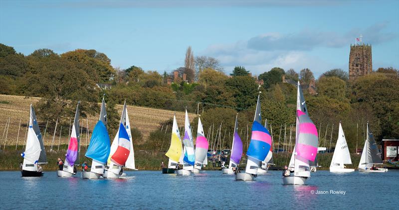 GP14 Masters and Youth Championship at Budworth photo copyright Jason Rowley taken at Budworth Sailing Club and featuring the GP14 class