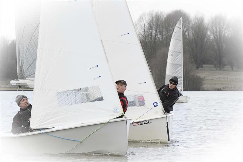 Leigh & Lowton Tipsy Icicle Series Week 5 photo copyright Gerard van den Hoek taken at Leigh & Lowton Sailing Club and featuring the GP14 class