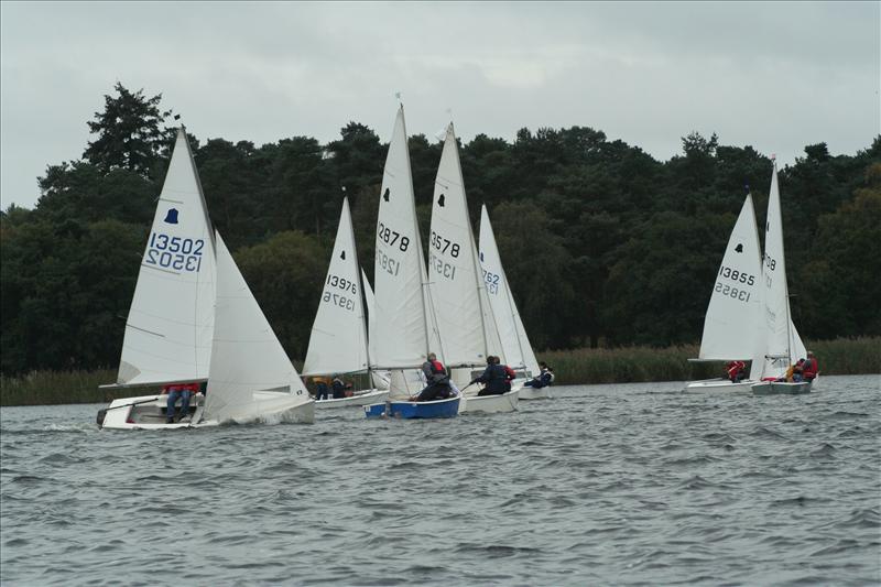 Contesting the last event in the London/Southeast travellers series photo copyright David Innes taken at Frensham Pond Sailing Club and featuring the GP14 class