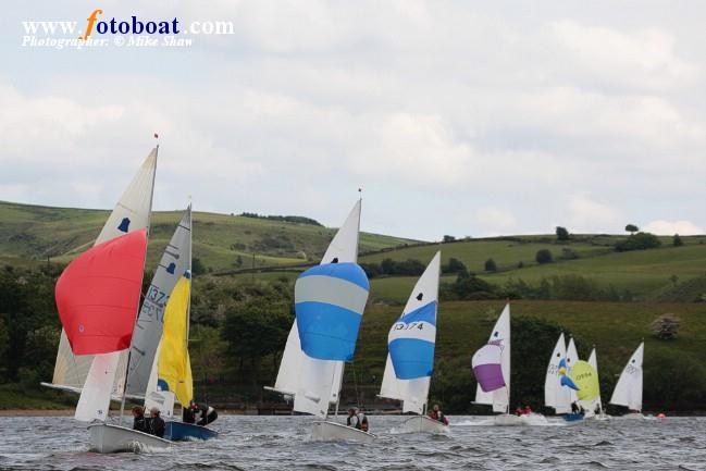 GP14 Northerns at Hollingworth Lake photo copyright Mike Shaw / www.fotoboat.com taken at Hollingworth Lake Sailing Club and featuring the GP14 class
