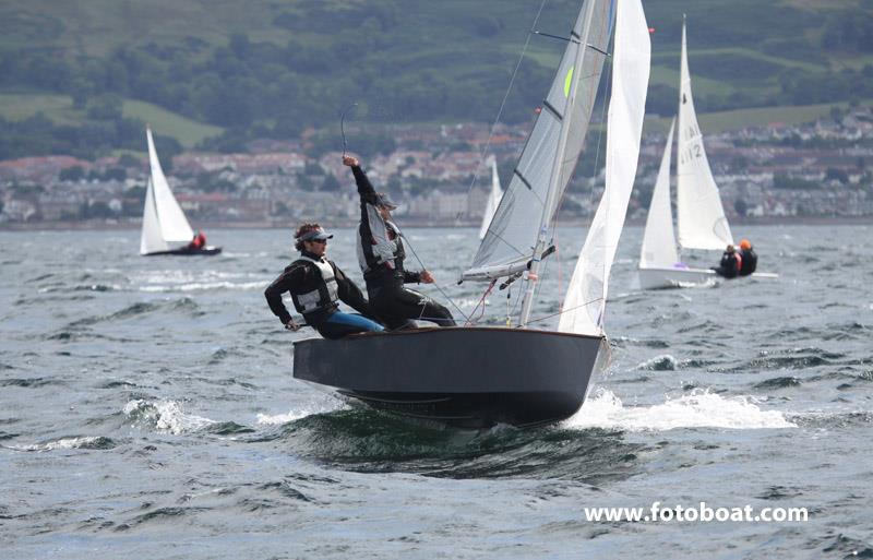 GP14 nationals at Largs day 2 - photo © Alan Henderson / www.fotoboat.com