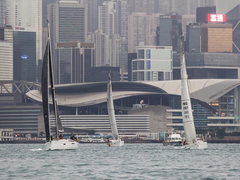 RHKYC Puerto Galera Race 2019. Sitka, Generations, Darling photo copyright RHKYC / Guy Nowell taken at Royal Hong Kong Yacht Club and featuring the  class
