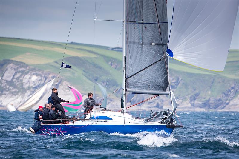 David Cullen's Checkmate XV in action off Kinsale this Summer ahead of the Euro Car Parks Half Ton Classics Cup photo copyright David Branigan / Oceansport taken at Kinsale Yacht Club and featuring the Half Tonner class