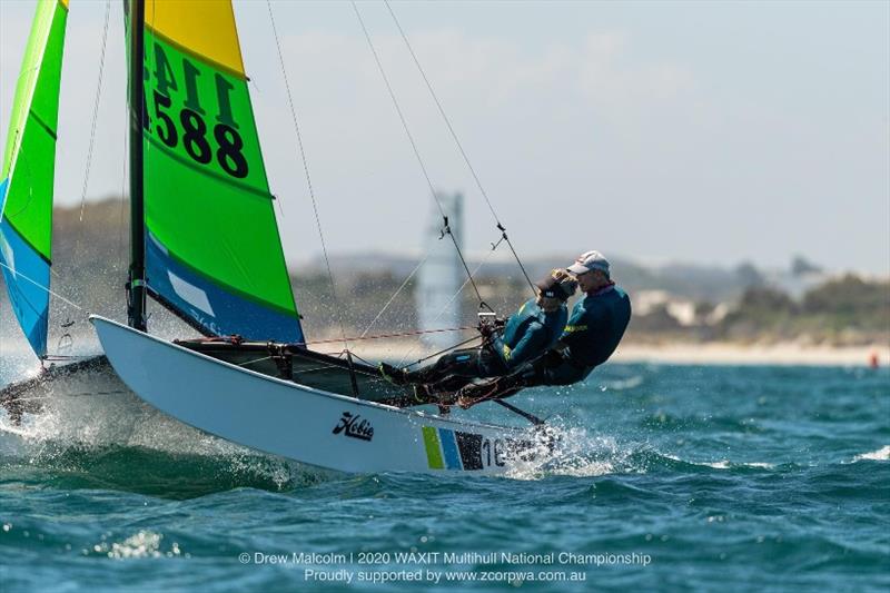 WAXIT National Championship photo copyright Drew Malcolm taken at Jervoise Bay Sailing Club and featuring the Hobie 16 class