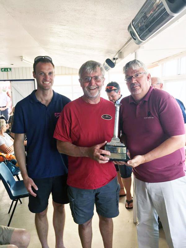 Mike McNamara & Tim Riley win the Hornet Europeans at Herne Bay photo copyright James Beer taken at Herne Bay Sailing Club and featuring the Hornet class