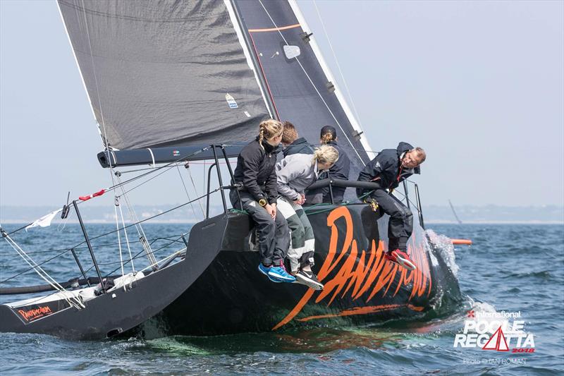 International Paint Poole Regatta 2018 day 1 photo copyright Ian Roman / International Paint Poole Regatta taken at  and featuring the HP30 class