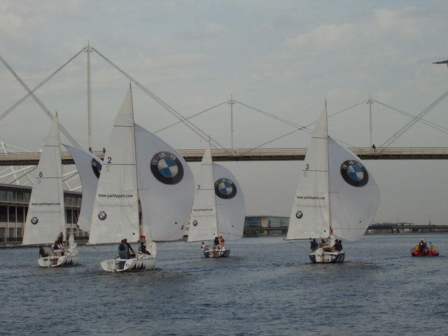 Hyde drive BMW City Challenge photo copyright Hyde Sails taken at  and featuring the  class