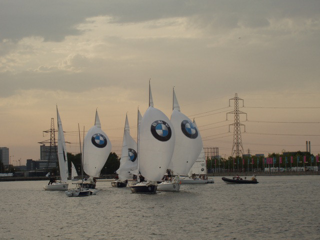 Hyde drive BMW City Challenge photo copyright Hyde Sails taken at  and featuring the  class