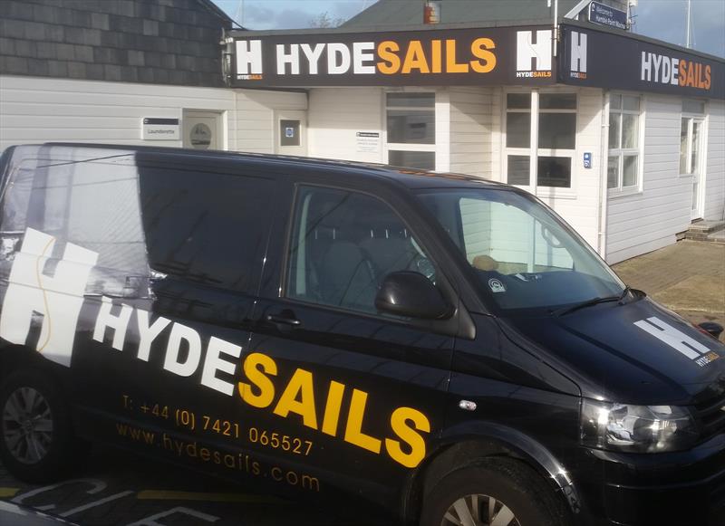 Hyde Sails have a new office in Hamble Point Marina photo copyright Hyde Sails taken at  and featuring the  class