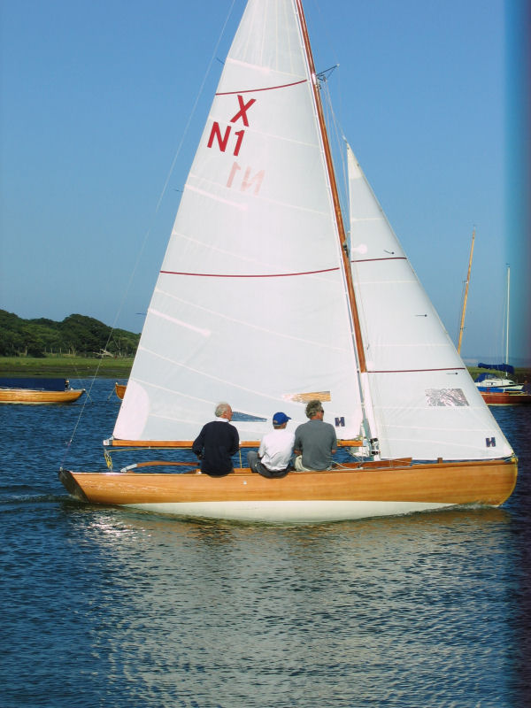‘Xoanon’, a future potential ‘XOD’ is supported by Hyde Sails photo copyright Hyde Sails taken at Royal Lymington Yacht Club and featuring the  class