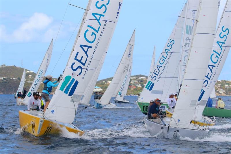 The racing beauty of the IC24 Class on day 1 of the 50th St. Thomas International Regatta - photo © Ingrid Abery