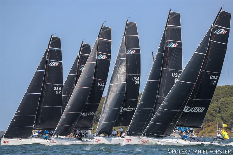Annual Regatta photo copyright Rolex / Daniel Forster taken at New York Yacht Club and featuring the IC37 class