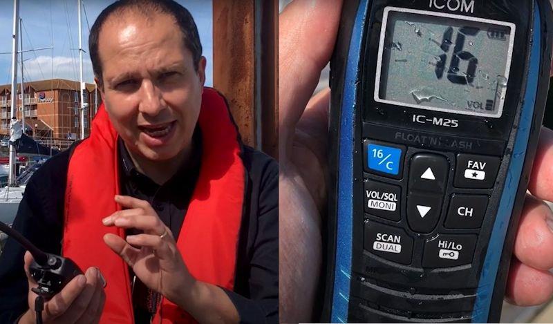 Overview of the IC-M25 Buoyant Marine VHF Handheld Radio photo copyright ICOM UK taken at  and featuring the  class