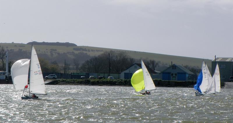 Illusion Easter racing at Bembridge photo copyright Mike Samuelson taken at Bembridge Sailing Club and featuring the Illusion class