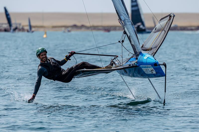Day 5 of the Wetsuit Outlet and Zhik International Moth World Championship 2023 photo copyright Phil Jackson / Digital Sailing taken at Weymouth & Portland Sailing Academy and featuring the International Moth class