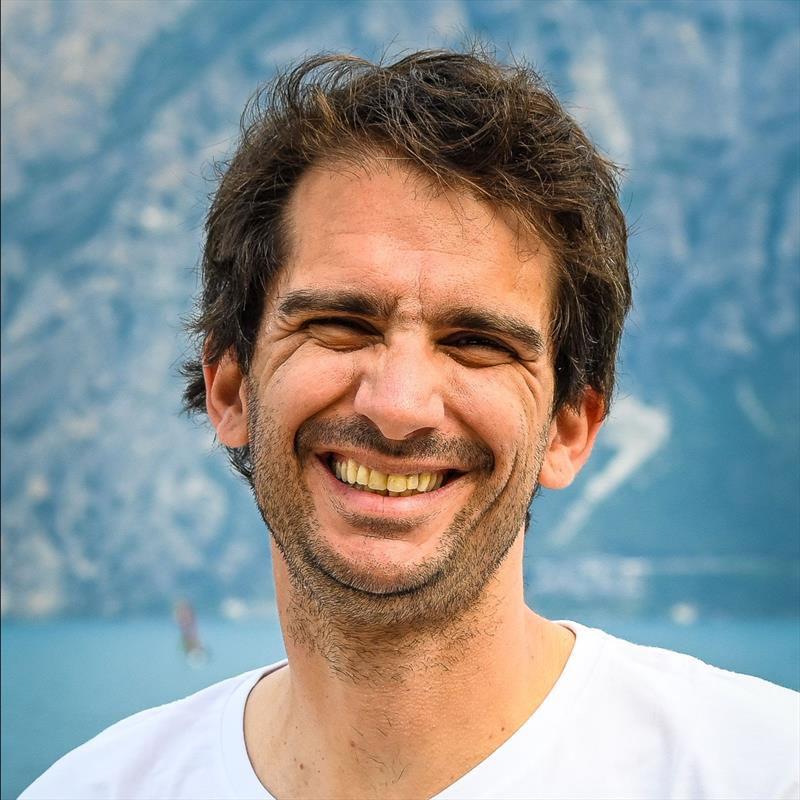 Bruno Giuntoli - Founder and Manager SuMoth Challenge photo copyright WeAreFoiling taken at Fraglia Vela Malcesine and featuring the International Moth class