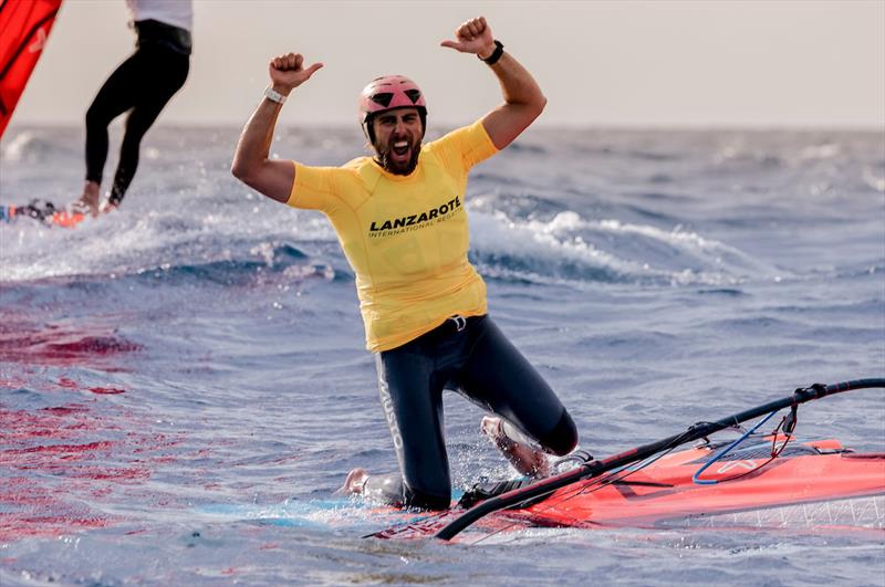 The men's category was dominated until the end by the Netherlands, with Huig Jan Tak leading the classification - Lanzarote International Regatta 2022 photo copyright Sailing Energy taken at  and featuring the iQFoil class