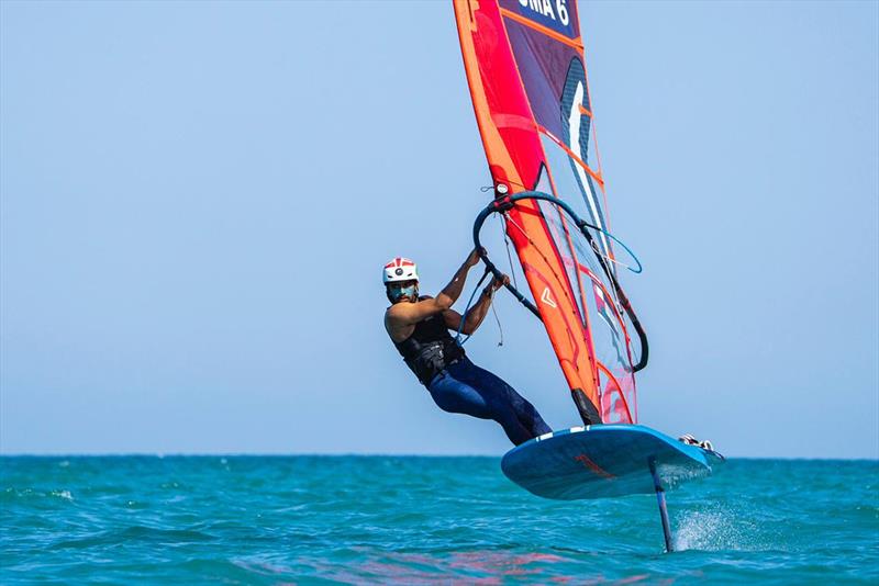 Arab Sailing Championship 2022 photo copyright Icarus Sports taken at  and featuring the iQFoil class
