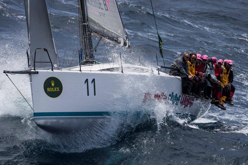 Occasional Coarse Language Too retired with steering problems in the 70th Rolex Sydney Hobart photo copyright Carlo Borlenghi / Rolex taken at Cruising Yacht Club of Australia and featuring the IRC class