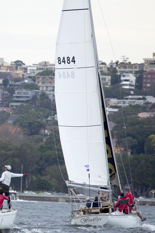 Windflyt held off Sinewave to win Division F in race 3 of the CYCA Land Rover Winter Series photo copyright David Brogan / www.sailpix.com.au taken at Cruising Yacht Club of Australia and featuring the IRC class