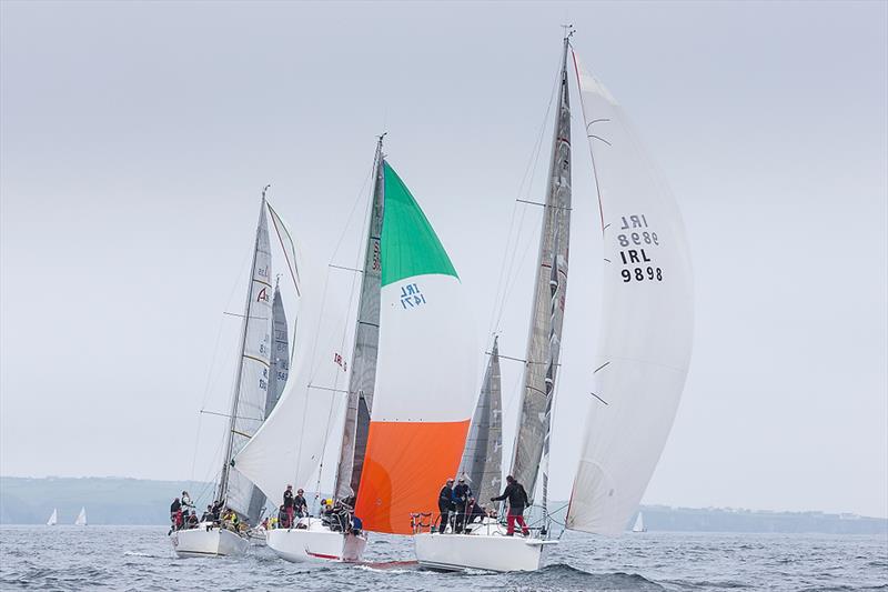Opening day of the Sovereigns Cup at Kinsale YC photo copyright David Branigan / www.oceansport.ie taken at Kinsale Yacht Club and featuring the IRC class