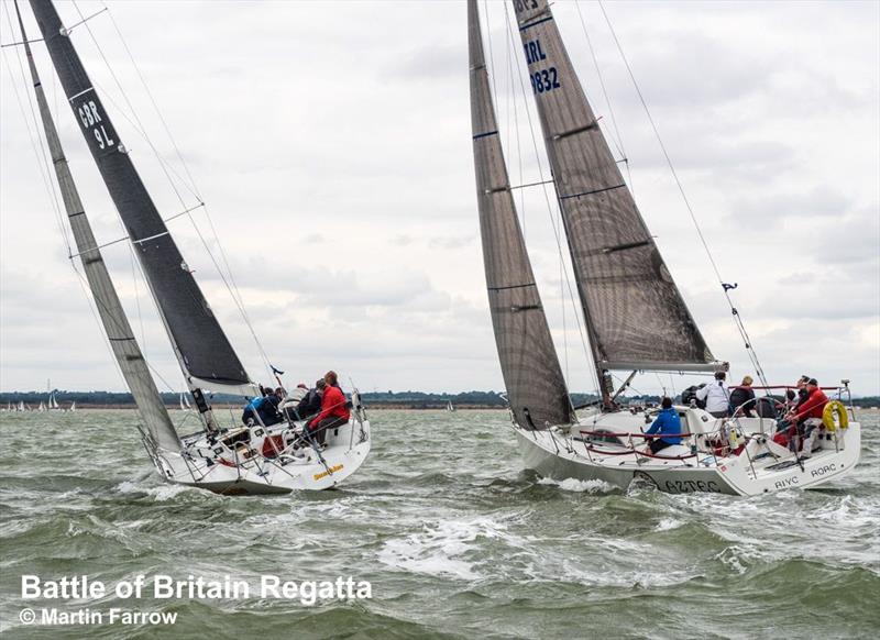 Battle of Britain Regatta photo copyright Martin Farrow taken at Royal Air Force Yacht Club and featuring the IRC class