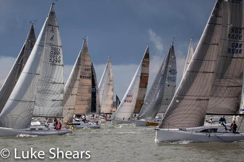 IRC Double Handed National Championship 2015 photo copyright Luke Shears taken at Royal Southampton Yacht Club and featuring the IRC class